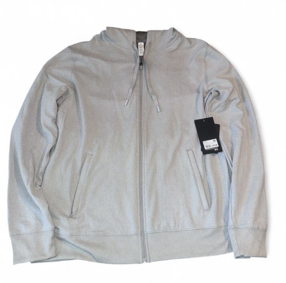 NWT Men’s 90 Dregrees Hey Reflex Gray Zip Up Jacket Size XL